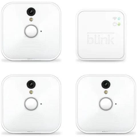 Blink Interni Home Security Camera System Con Rilevazione Di Movimento Video Hd 2 Anni Di Durata Della Batteria E Cloud Storage Inclusi Kit 3-camera - Foto 1
