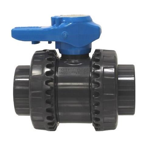Valvola In Pvc A Doppia Unione Da 75 Mm - Vib75c - Foto 1