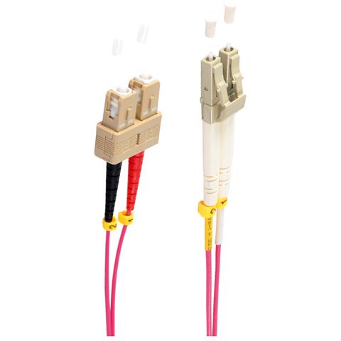 BS77940/4 cavo InfiniBand e in fibra ottica 10 m LC SC Viola - Foto 1