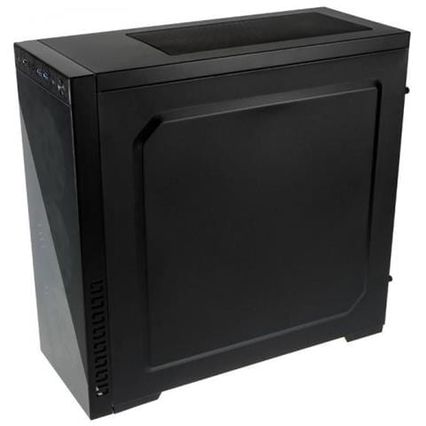 Case Horizon Middle Tower ATX, Micro-ATX, Mini-ITX 2 Porte USB 3.0 Colore Nero (Finestrato) - Foto 3