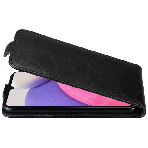 Custodia Compatibile Con Samsung Galaxy A33 5g In Nero Di Notte - Coperchio Protettivo In Design Flip Con Chiusura Magnetica - Foto 8