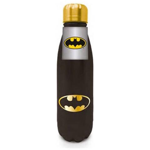 Dc Comics Batman - Borraccia In Metallo Nero E Oro Con Bat Segnale - Foto 3