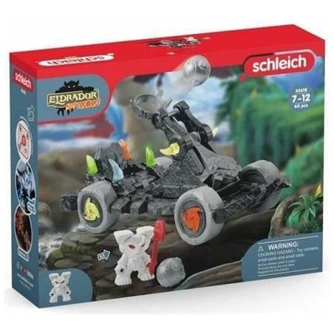 Schleich Eldrador Creatures 42618 Action Figure Giocattolo (schleich Eldrador Creatures Catapult With Mini Creature Toy - Foto 2