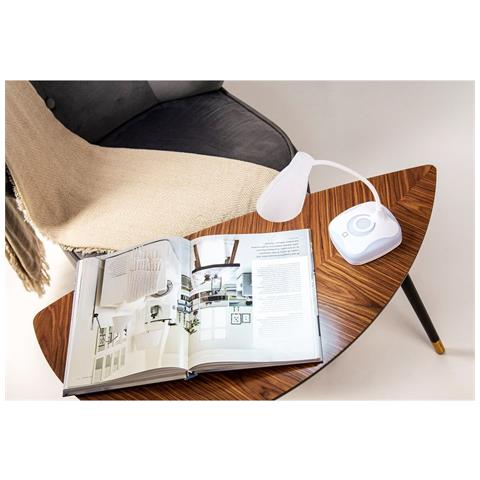 Lampada Da Tavolo Aje-classic Plus Bianco 6000 K 80 Plastica 7 W 5 V 11 X 3 X 10,5 Cm - Foto 2