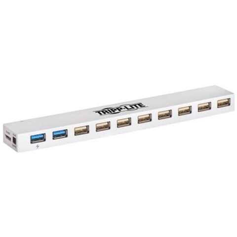 Hub di Interfaccia U360-010c-2x3 con Usb 3.2 Gen 1 (3.1 Gen 1) Micro-b 5000 Mbit /s Colore Bianco - Foto 1