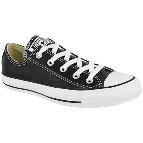 Chuck Taylor Ox Leather 132174c, Unisex, Nero, 42.5 - Foto 1