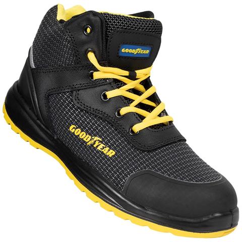 Scarpe Antinfortunistiche Nere Categoria S3, Modello Alto - Taglia 44 - Foto 8