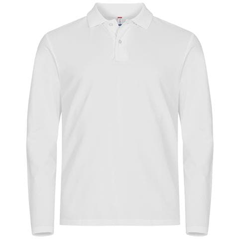 Stretch Premium Polo L /s Bianco M - Foto 1
