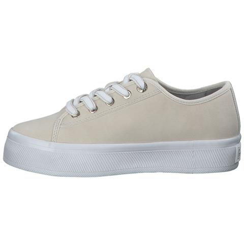 Beige Casual Closed Sport Shoe Sneakers Sintetico E Tessile Scarpe Donna Beige Eu 38, 5-23619-30 400 - Foto 3
