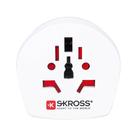 39768 adattatore per presa di corrente Universale Tipo F Bianco - Foto 1