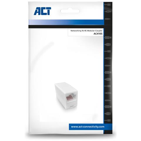 AC4105 adattatore per inversione del genere dei cavi RJ-45 Bianco - Foto 3