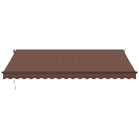Tenda Da Sole Retrattile Automatica Marrone 450x300 Cm - Foto 3