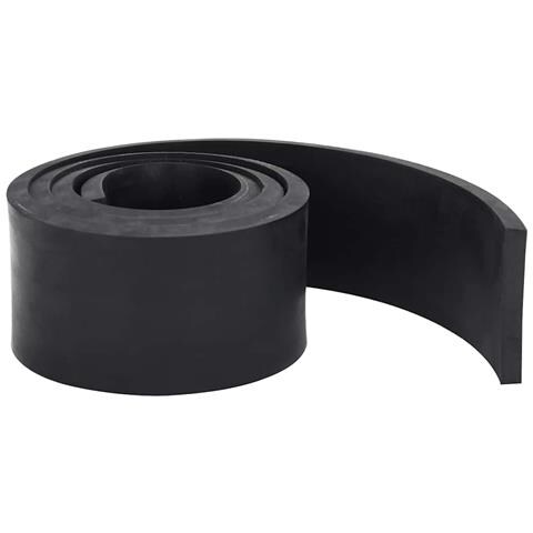 Bordo In Gomma Per Spazzaneve Nero 200x8x1 Cm - Foto 2