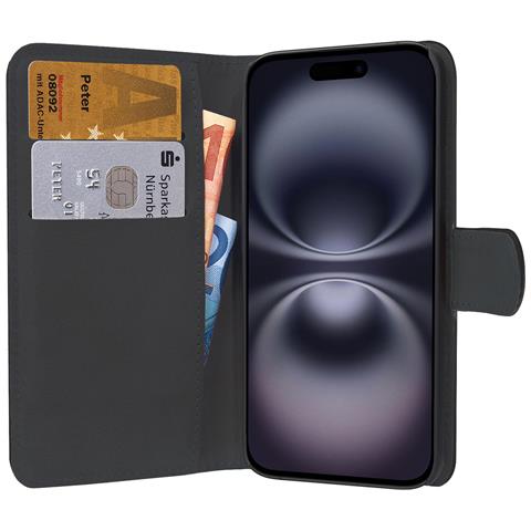 50160985 custodia per cellulare 15,5 cm (6.1") Custodia a borsellino Nero - Foto 1