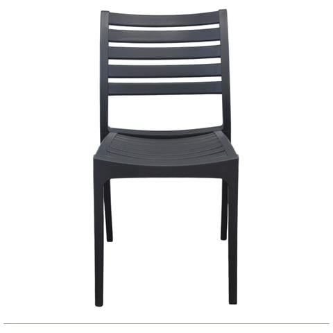 Zule - Set 2 Sedie Polipropilene Impilabile - Foto 2