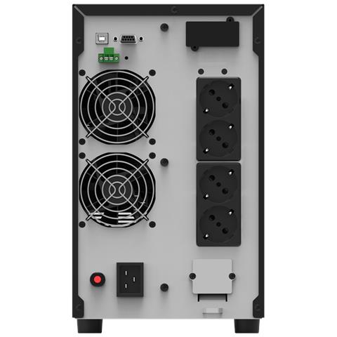 Echo Pro 3000 gruppo di continuità (UPS) Doppia conversione (online) 3 kVA 2400 W 3 presa (e) AC - Foto 2