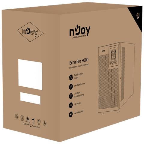 Echo Pro 3000 gruppo di continuità (UPS) Doppia conversione (online) 3 kVA 2400 W 3 presa (e) AC - Foto 5