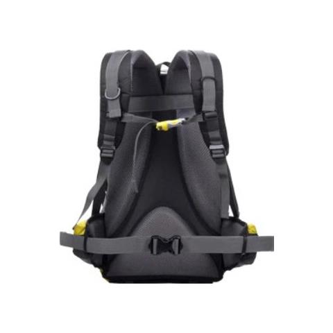 Zaino da Trekking Impermeabile Multiuso 40 Litri 50x32x15 cm Giallo - Foto 3