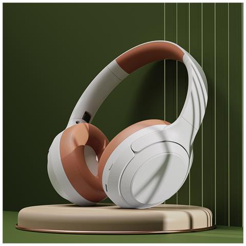 Cuffie Bluetooth Retro White Dr83: Audio Immersivo - Foto 2