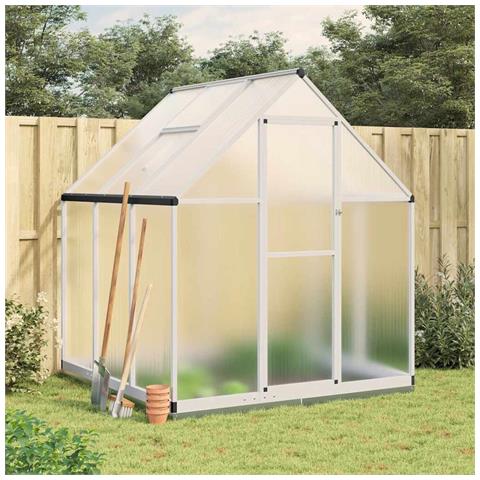 Telaio Serra con Base Argento 169x169x202 cm in Alluminio - Foto 2