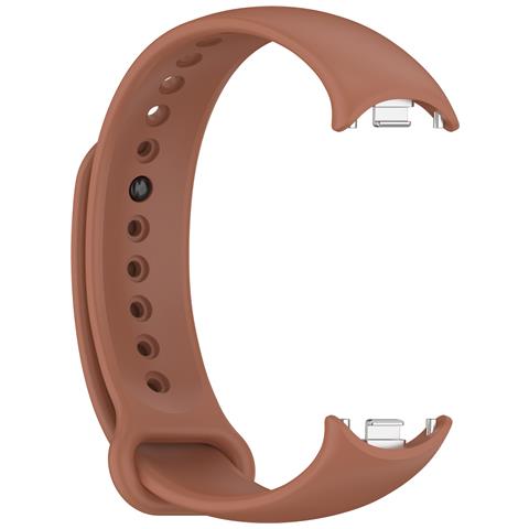 Cinturino Tpu Elegante Compatibile Con Xiaomi Band 8/9 (metal Head) - Comfort E Resistenza Al Sudore Brown - Foto 1