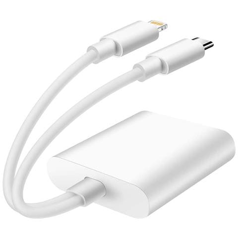 Lettore Schede Sd / Micro-sd Verso Usb-c / Lightning 480mbps, Bianco - Foto 8