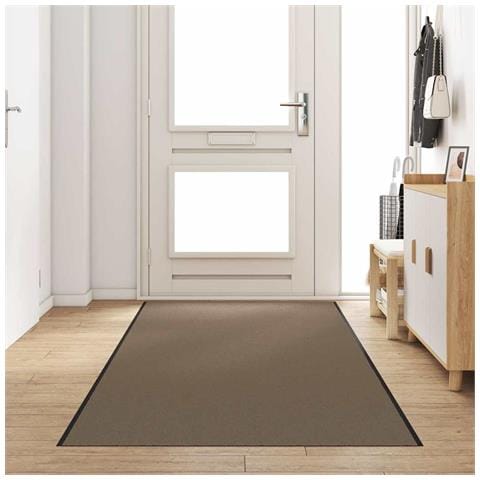 Tappetino Beige e Nero 120 x 350 cm Polipropilene e vinile - Foto 2