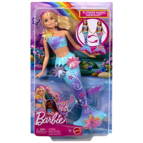Barbie Sirena Magica Fiori - Foto 1