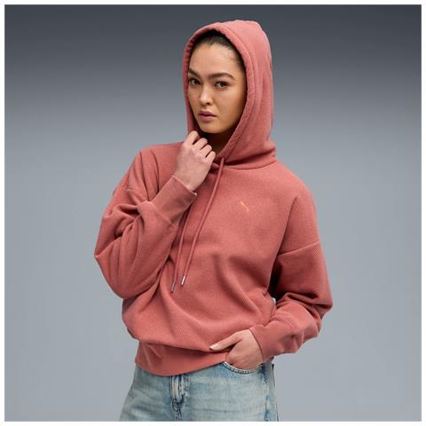 Her Oversized Winterized Hoodie 68886860, Donne, Rosa, Xxs - Foto 6