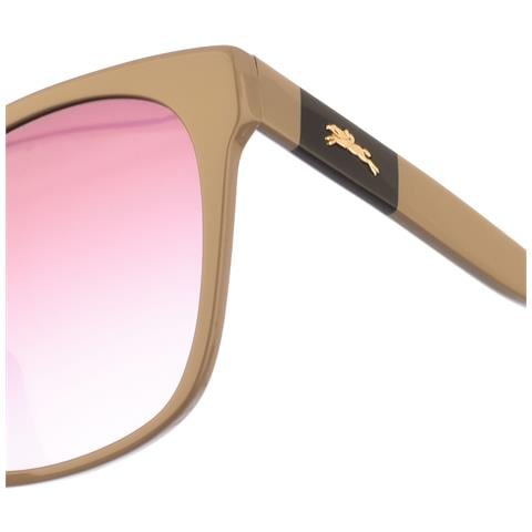 Occhiali Da Sole Quadrati Da Donna In Acetato Lo657s - Foto 3