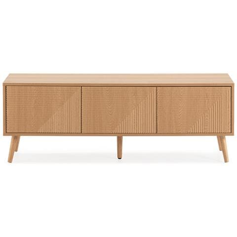 Mobile Tv Telmo 3 Ante Colore Rovere 130 Cm - Foto 2