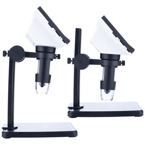 Mikroscopio Digitale Dm7-b1 - Schermo Lcd 4,3"" | Ingrandimento 40x-1000x | Connessione Pc, 8 Led Regolabili, Microsd - Foto 8