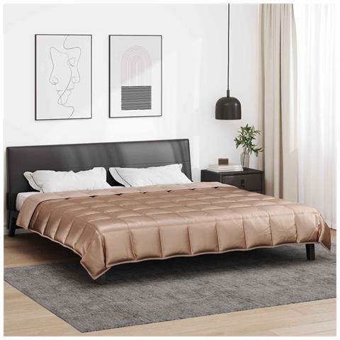 Piumone Completo Annuale Oro 220 x 200 cm Satin e Micropile - Foto 2