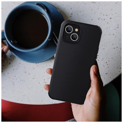 Cover per iPhone 14 Plus - TPU+PC, Nero - Foto 2
