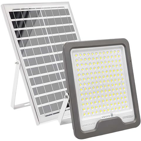 Proiettore Solare Led 16 W Con Pannello Solare 20 W E Rilevamento Automatico - Foto 1