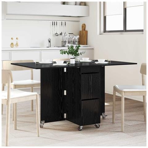 Tavolo da Pranzo 2 pcs 140 x 80 x 77 cm Legno ingegnerizzato - Foto 2