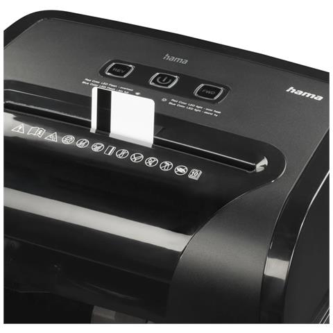 Prime M100 distruggi documenti Taglio a frammenti 62 dB 22 cm Nero - Foto 8
