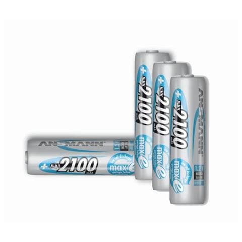 Confezione 4 Batterie Ricaricabili AA Nimh 2100 Mah - Foto 2