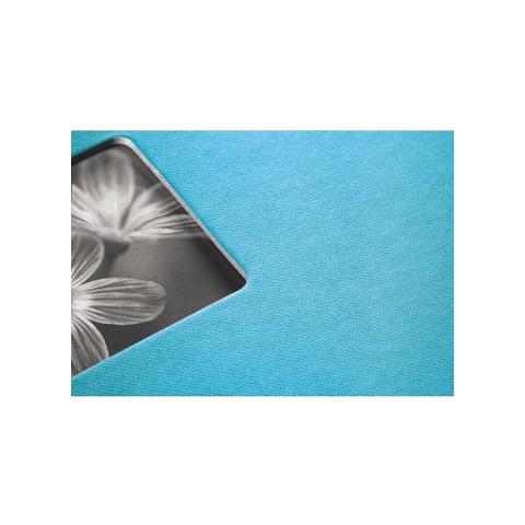 Fine Art spirale turchese 28x24 50 pagine nere 113679 - Foto 7