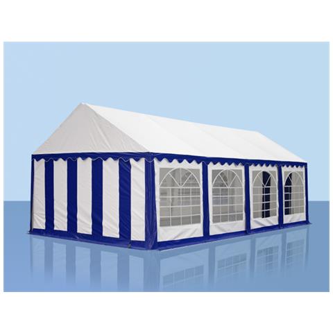 5x6 m ignifugoTendone per feste PREMIUM PVC bianco 100% impermeabile