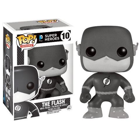 Figura Dc Comics Pop Heroes Vinyl Figure The Flash (b&w Series) 9 Cm - Foto 3