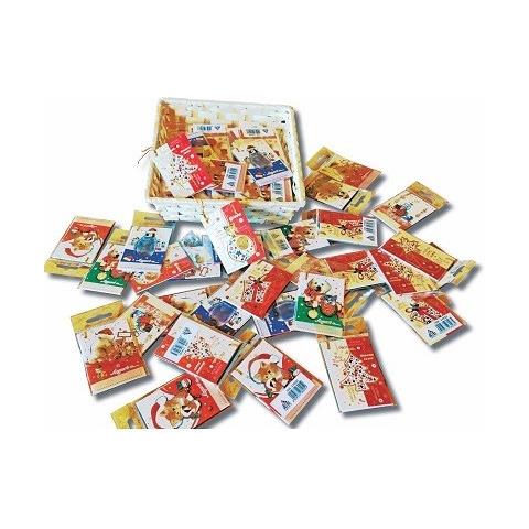 Chiudipacco Natalizio Blister Da 6 Pezzi - Foto 1