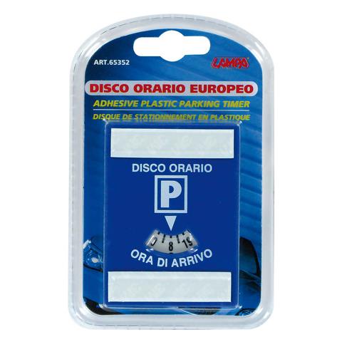 Disco Orario Europeo - 60x80 Mm Adesivo Auto - Foto 2