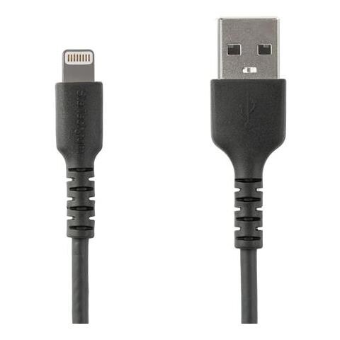Cavo USB a Lightning da 2m - Conforme Apple MFi - Nero - Fibre DuPont Kevlar - Foto 1