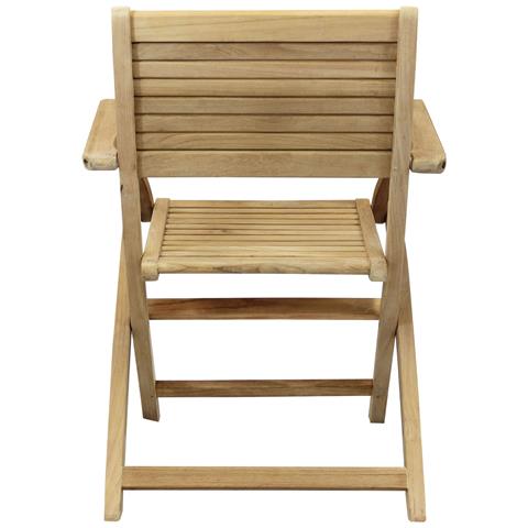 Orator - Poltrona Da Giardino Pieghevole In Legno Di Teak - Foto 2