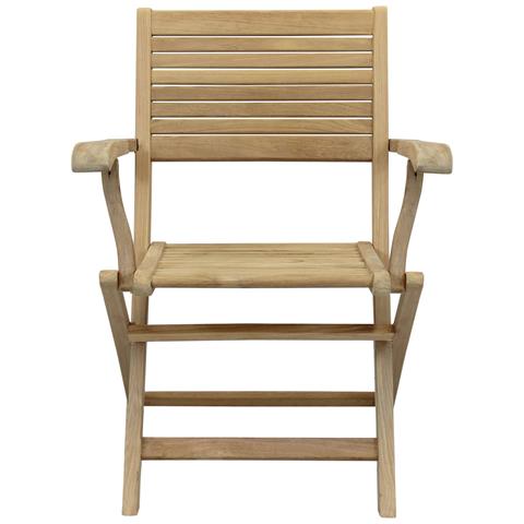 Orator - Poltrona Da Giardino Pieghevole In Legno Di Teak - Foto 4
