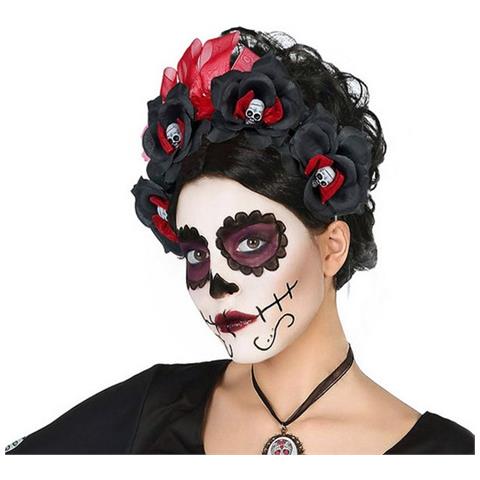 Atosa Archetto Fiori Teschi - Cappelli, Berretti, Caschi e Diademi - Foto 1