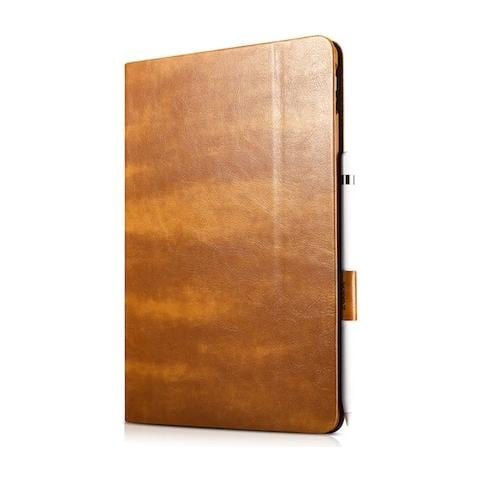 Custodia In Pelle Folio Cavaliere Nero Pro Per Ipad 9,7 Pollici - Foto 2