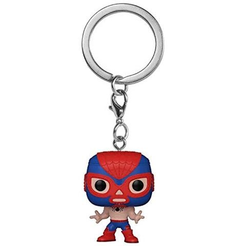 POP Portachiavi Marvel Luchadoresn-Spider-Man Luchadores Giocatollo Multicolore 53890 - Foto 1