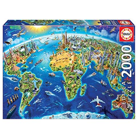 Educa - World Symbols Puzzle 2000 Pezzi - Foto 2